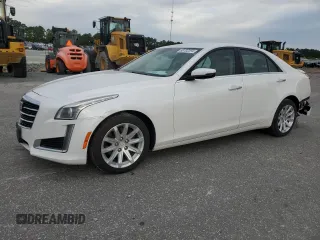 2015 Cadillac CTS Luxury RWD with VIN 1G6AR5SX1F0113369, listed as a Copart auction lot 68702294 with 56,895 mi miles and Salvage Title. Bid and sale history available at DreamBid. Image 1.