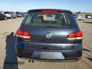 2013 Volkswagen Golf w/Conv & Sunroof with VIN WVWDB7AJ3DW024761, listed as a Copart auction lot 46911325 with 88,262 mi miles and Salvage title. Bid and sale history available at DreamBid. Image 6.