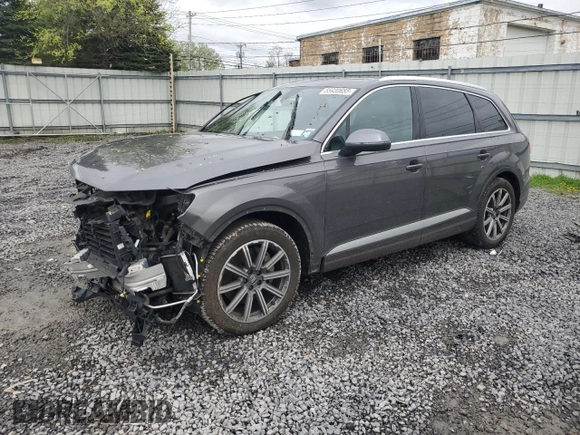 2018 Audi Q7 Premium Plus z VIN WA1LAAF70JD040782, wystawiony jako Copart lot #55930685 z przebiegiem 71 144 mil mil oraz Szkoda całkowita • Salvage title. Historia ofert i sprzedaży dostępna na DreamBid. Obrazek 1.