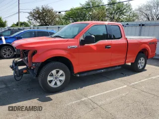 2019 Ford F-150 XL with VIN 1FTEX1EB4KKD03016, listed as a Copart auction lot 58160305 with 163,990 mi miles and Salvage title. Bid and sale history available at DreamBid. Image 1.