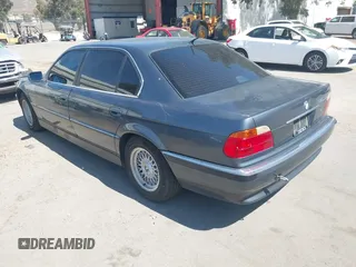 2000 BMW 7 Series 740iL with VIN WBAGH8348YDP14383, listed as a IAAI auction lot 42623041 with 176,801 mi miles and . Bid and sale history available at DreamBid. Image 3.