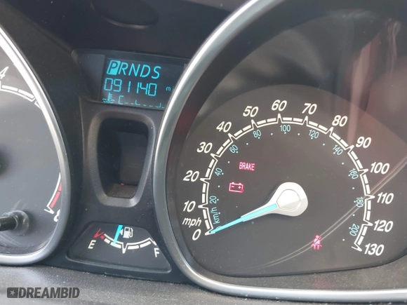 2019 Ford Fiesta SE with VIN 3FADP4BJ7KM135217, listed as a IAAI auction lot 41685629 with 91,140 mi miles. Bid and sale history available at carsss.com. Image 15.
