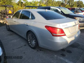 2015 Hyundai Equus Ultimate z VIN KMHGH4JH1FU097774, wystawiony jako Copart lot #75413664 z przebiegiem 69 282 mil mil oraz Szkoda całkowita • Salvage title. Historia ofert i sprzedaży dostępna na DreamBid. Obrazek 2.