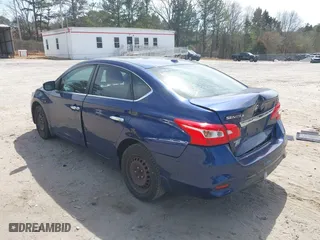 2016 Nissan Sentra S with VIN 3N1AB7AP9GY334663, listed as a IAAI auction lot 41843384 with 180,685 mi miles. Bid and sale history available at carsss.com. Image 3.