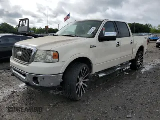 2008 Ford F-150 XLT with VIN 1FTPW14V48FB90869, listed as a Copart auction lot 53634114 with 180,996 mi miles and Salvage Title. Bid and sale history available at carsss.com. Image 1.