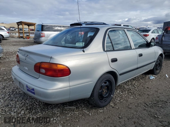 1999 Chevrolet Prizm z VIN 1Y1SK5280XZ407854, wystawiony jako Copart lot #45706915 z przebiegiem Nie podano mil oraz Szkoda całkowita • Salvage title. Historia ofert i sprzedaży dostępna na DreamBid. Obrazek 3.