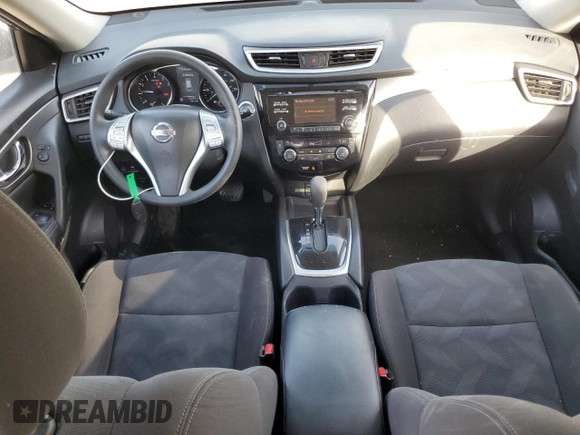 2016 Nissan Rogue SV with VIN KNMAT2MV9GP622515, listed as a Copart auction lot 48576075 with 132,907 mi miles and Salvage Title. Bid and sale history available at carsss.com. Image 8.