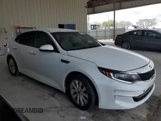 2016 Kia Optima LX with VIN KNAGT4L31G5071561, listed as a Copart auction lot 55456545 with 65,133 mi miles and Salvage Title. Bid and sale history available at carsss.com. Image 4.