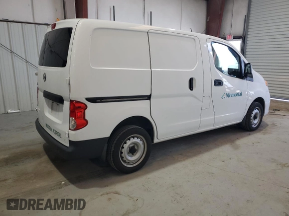 2020 Nissan NV200 S with VIN 3N6CM0KN6LK697100, listed as a Copart auction lot 61852385 with 191,500 mi miles and Clean title. Bid and sale history available at DreamBid. Image 3.
