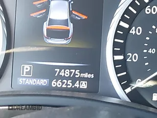 2018 Infiniti Q50 3.0t LUXE with VIN JN1EV7AP3JM360470, listed as a IAAI auction lot 41307365 with 74,875 mi miles. Bid and sale history available at carsss.com. Image 15.
