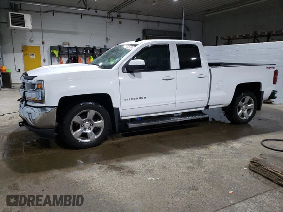 2017 Chevrolet Silverado 1500 LT with VIN 1GCVKREC7HZ242105, listed as a Copart auction lot 55287324 with 101,625 mi miles and Salvage Title. Bid and sale history available at DreamBid. Image 1.