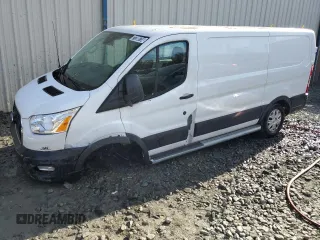 2022 Ford Transit Cargo with VIN 1FTBR1Y81NKA47225, listed as a Copart auction lot 77208734 with 16,658 mi miles and Clean Title. Bid and sale history available at DreamBid. Image 1.