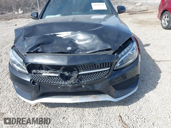 2016 Mercedes-Benz C 450 AMG with VIN 55SWF6EB7GU132155, listed as a IAAI auction lot 41810134 with 108,797 mi miles and . Bid and sale history available at carsss.com. Image 6.