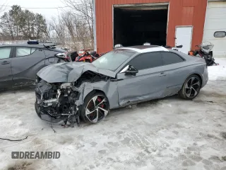 2019 Audi RS 5 z VIN WUAPWAF58KA902370, wystawiony jako Copart lot #46955635 z przebiegiem Nie podano mil oraz Szkoda całkowita • Salvage title. Historia ofert i sprzedaży dostępna na DreamBid. Obrazek 1.