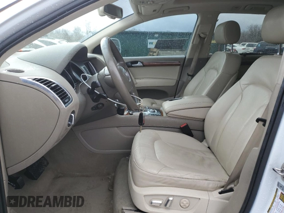 2014 Audi Q7 3.0T Premium Plus with VIN WA1LGAFE6ED005988, listed as a Copart auction lot 53306445 with 111,996 mi miles and Salvage Title. Bid and sale history available at carsss.com. Image 7.