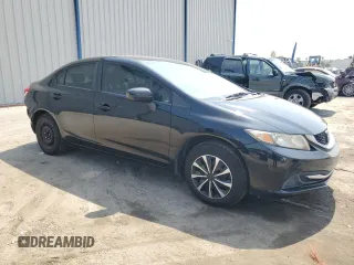 2014 Honda Civic LX z VIN 19XFB2F55EE266762, wystawiony jako Copart lot #56137175 z przebiegiem 147 026 mil mil oraz Szkoda całkowita • Salvage title. Historia ofert i sprzedaży dostępna na DreamBid. Obrazek 4.