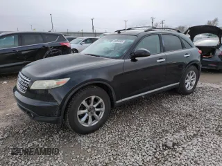 2008 Infiniti FX35 with VIN JNRAS08W48X209834, listed as a Copart auction lot 49084585 with 198,454 mi miles and Salvage Title. Bid and sale history available at carsss.com. Image 1.