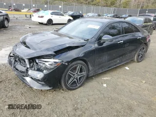 2024 Mercedes-Benz CLA 250 z VIN W1K5J4HB5RN454962, wystawiony jako Copart lot #42414615 z przebiegiem 13 443 mil mil oraz Szkoda całkowita • Salvage title. Historia ofert i sprzedaży dostępna na DreamBid. Obrazek 1.