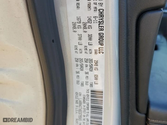 2011 Jeep Grand Cherokee Laredo with VIN 1J4RR4GTXBC679503, listed as a Copart auction lot 41815545 with 167,313 mi miles and Salvage Title. Bid and sale history available at carsss.com. Image 15.