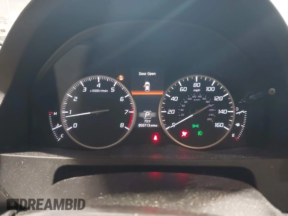 2017 Acura RDX Advance with VIN 5J8TB4H76HL018479, listed as a IAAI auction lot 42368988 with 50,713 mi miles and . Bid and sale history available at DreamBid. Image 7.