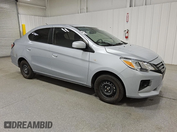 2023 Mitsubishi Mirage G4 ES with VIN ML32FUFJ4PHF02333, listed as a Copart auction lot 50814795 with 27,429 mi miles and Clean Title. Bid and sale history available at carsss.com. Image 4.