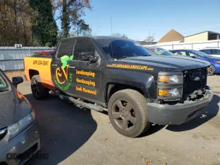 2015 Chevrolet Silverado 1500 LS with VIN 1GCRCPEH7FZ343916, listed as a Copart auction lot 76058554 with 199,941 mi miles and Salvage Title. Bid and sale history available at carsss.com. Image 4.