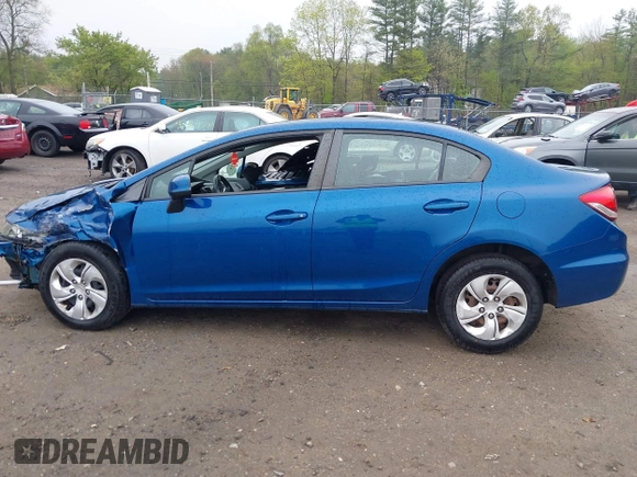 2013 Honda Civic LX with VIN 2HGFB2F55DH603354, listed as a IAAI auction lot 42154981 with 150,007 mi miles and . Bid and sale history available at DreamBid. Image 14.