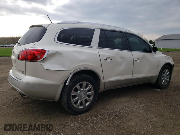 2011 Buick Enclave CXL-1 with VIN 5GAKVBED3BJ369368, listed as a Copart auction lot 53982875 with 91,757 mi miles and Salvage Title. Bid and sale history available at carsss.com. Image 3.