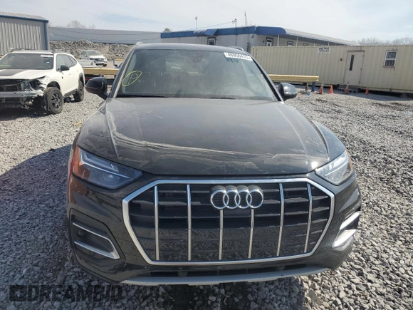 2021 Audi Q5 Premium Plus with VIN WA1BAAFY8M2082461, listed as a Copart auction lot 46950415 with Not provided miles and Salvage title. Bid and sale history available at DreamBid. Image 5.
