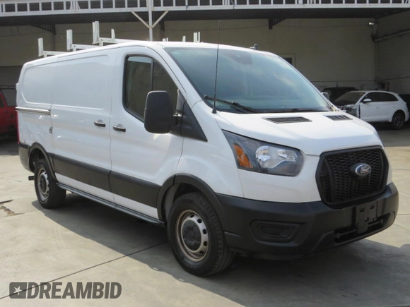 2023 Ford Transit Cargo with VIN 1FTYE1Y81PKB92726, listed as a Copart auction lot 72984944 with 13,373 mi miles and Salvage Title. Bid and sale history available at DreamBid. Image 1.