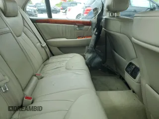 2002 Lexus LS 430 z VIN JTHBN30F320090312, wystawiony jako Copart lot #57827825 z przebiegiem Nie podano mil oraz Czysty tytuł • Clean title. Historia ofert i sprzedaży dostępna na DreamBid. Obrazek 10.