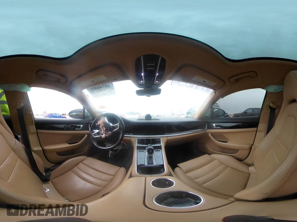 2019 Porsche Panamera with VIN WP0AA2A76KL100288, listed as a IAAI auction lot 41741039 with 76,834 mi miles and . Bid and sale history available at DreamBid. Image 19.
