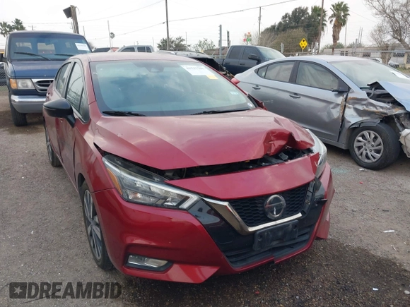2020 Nissan Versa SR with VIN 3N1CN8FV8LL810518, listed as a IAAI auction lot 41527705 with 115,328 mi miles and . Bid and sale history available at carsss.com. Image 1.