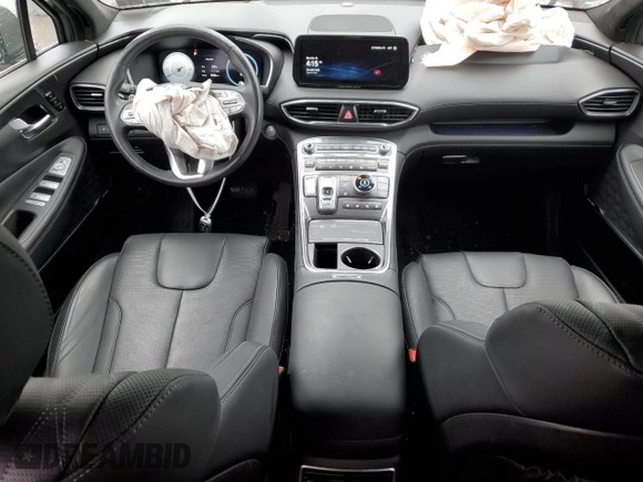 2023 Hyundai Santa Fe Calligraphy z VIN 5NMS5DAL3PH496061, wystawiony jako Copart lot #50381655 z przebiegiem 5 053 mil mil oraz Szkoda całkowita • Salvage title. Historia ofert i sprzedaży dostępna na DreamBid. Obrazek 8.