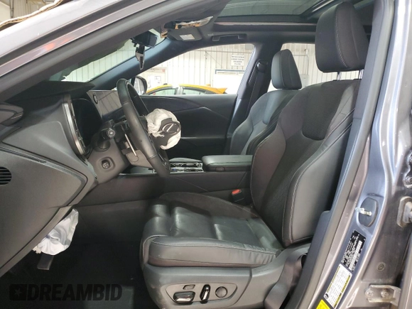 2023 Lexus RX 350h with VIN 2T2BBMCA0PC002776, listed as a Copart auction lot 61464215 with 73,468 mi miles and Salvage title. Bid and sale history available at DreamBid. Image 7.