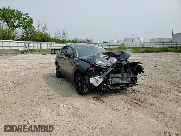 2024 Mazda CX-30 S Select Sport with VIN 3MVDMBBM2RM689940, listed as a Copart auction lot 58863255 with 4,685 mi miles and Salvage title. Bid and sale history available at DreamBid. Image 14.