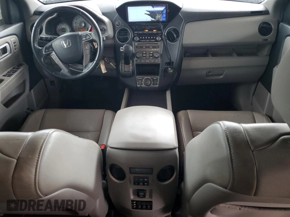 2013 Honda Pilot Touring with VIN 5FNYF3H95DB012660, listed as a Copart auction lot 53327255 with 122,139 mi miles and Salvage Title. Bid and sale history available at DreamBid. Image 8.