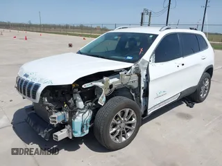 2019 Jeep Cherokee Latitude Plus with VIN 1C4PJLLB5KD301109, listed as a IAAI auction lot 41858478 with 52,647 mi miles and . Bid and sale history available at DreamBid. Image 17.