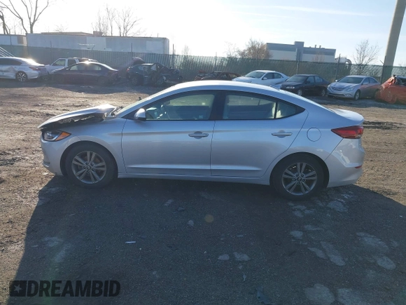 2018 Hyundai Elantra SEL with VIN 5NPD84LF0JH258721, listed as a IAAI auction lot 41829387 with 94,124 mi miles and . Bid and sale history available at DreamBid. Image 14.