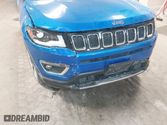 2018 Jeep Compass Limited z VIN 3C4NJCCB2JT489622, wystawiony jako IAAI lot #41567571 z przebiegiem 67 884 mil mil oraz . Historia ofert i sprzedaży dostępna na DreamBid. Obrazek 6.