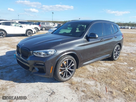 2021 BMW X3 M40i with VIN 5UXTY9C06M9E24839, listed as a IAAI auction lot 40687039 with 38,222 mi miles. Bid and sale history available at carsss.com. Image 16.