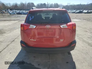 2014 Toyota RAV4 XLE with VIN JTMRFREV0ED065719, listed as a Copart auction lot 49479355 with 163,292 mi miles and Salvage Title. Bid and sale history available at carsss.com. Image 6.