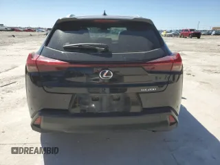 2022 Lexus UX with VIN JTHX3JBH9N2052462, listed as a Copart auction lot 47924875 with 69,696 mi miles and Salvage Title. Bid and sale history available at carsss.com. Image 6.