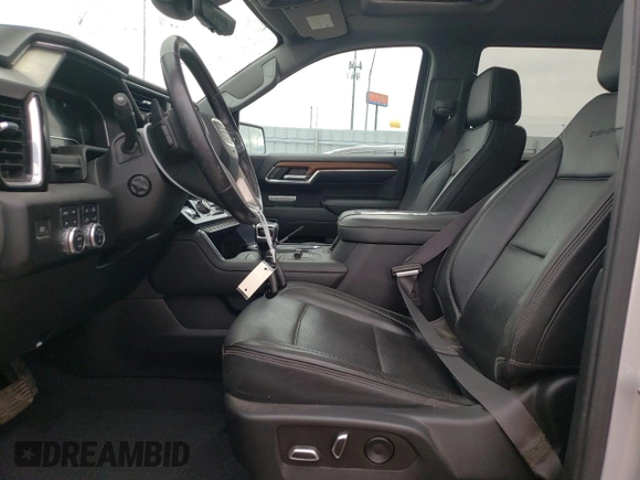 2022 GMC Sierra 1500 with VIN 3GTUUGET9NG526647, listed as a Copart auction lot 60050314 with 42,757 mi miles and Salvage Title. Bid and sale history available at DreamBid. Image 7.