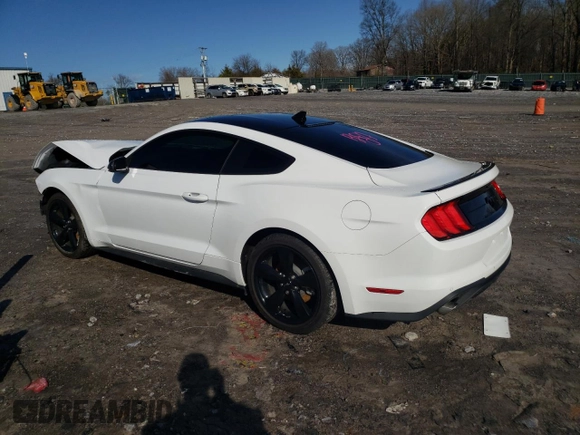 2021 Ford Mustang EcoBoost with VIN 1FA6P8TH2M5132942, listed as a Copart auction lot 73692282 with 13,512 mi miles. Bid and sale history available at carsss.com. Image 2.