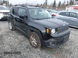 2016 Jeep Renegade Latitude with VIN ZACCJABT9GPD08554, listed as a IAAI auction lot 41612937 with 110,476 mi miles and . Bid and sale history available at DreamBid. Image 1.