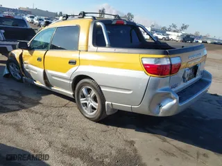 2003 Subaru Baja Sport with VIN 4S4BT62C636110414, listed as a IAAI auction lot 41298487 with 132,328 mi miles. Bid and sale history available at carsss.com. Image 3.
