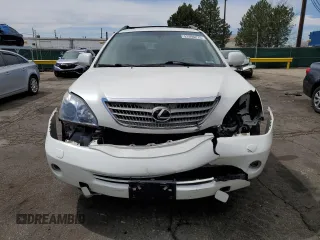 2008 Lexus RX 400h with VIN JTJHW31U282857051, listed as a Copart auction lot 52996275 with 178,118 mi miles and Salvage Title. Bid and sale history available at DreamBid. Image 5.
