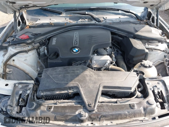 2015 BMW 3 Series 320i with VIN WBA3B1G5XFNT05903, listed as a IAAI auction lot 42063574 with Not Provided miles. Bid and sale history available at carsss.com. Image 10.