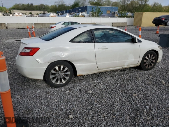 2009 Honda Civic EX with VIN 2HGFG12899H538723, listed as a Copart auction lot 55562105 with 196,899 mi miles and Salvage Title. Bid and sale history available at DreamBid. Image 3.